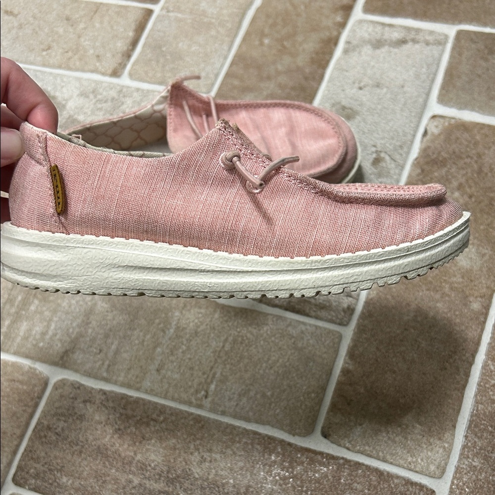 Hey Dude Kids Moccasins in Pink